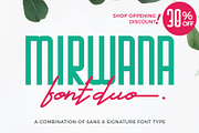 Mirwana Font Duo