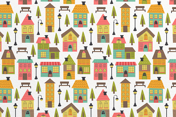 houses collection in Illustrations - product preview 5