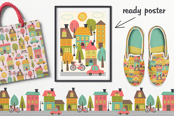 houses collection in Illustrations - product preview 6