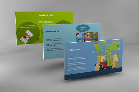 Logistics PowerPoint Infographic Set in PowerPoint Templates - product preview 5