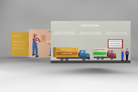 Logistics PowerPoint Infographic Set in PowerPoint Templates - product preview 6