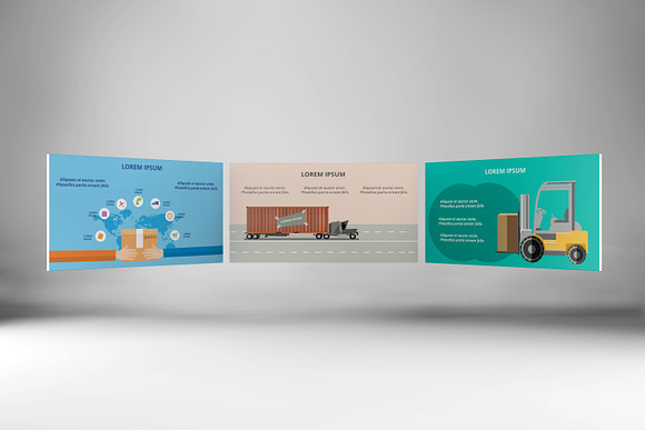 Logistics PowerPoint Infographic Set in PowerPoint Templates - product preview 7
