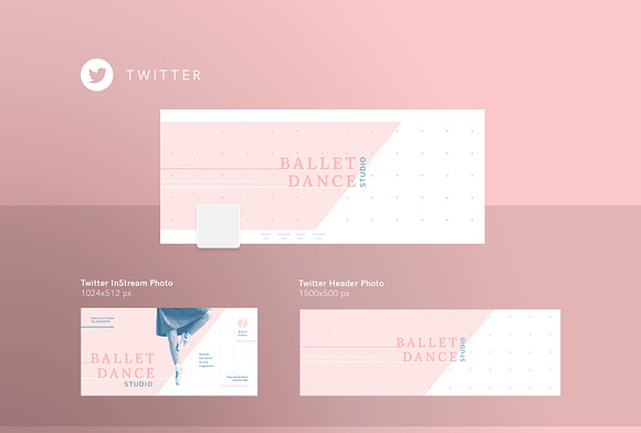 Promo Bundle | Ballet Dance Studio in Templates - product preview 3