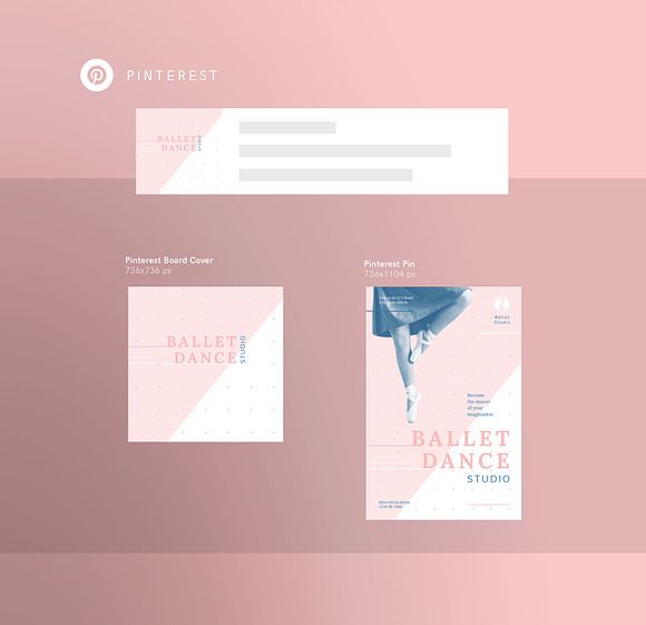 Promo Bundle | Ballet Dance Studio in Templates - product preview 8