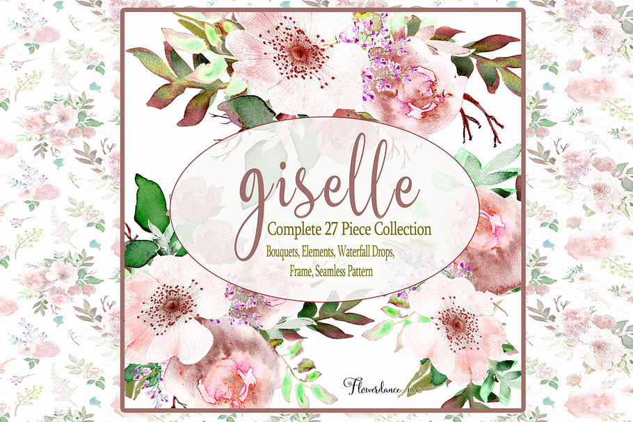 Blush Pink Watercolor Collection