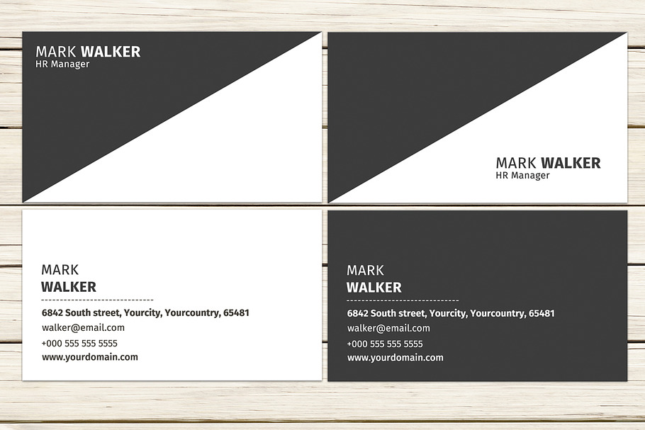 Yin Yang Business Card Template in Business Card Templates - product preview 8