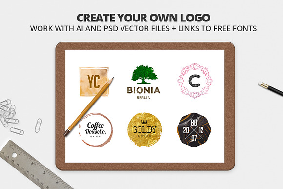 All in One Logo Creation Kit in Logo Templates - product preview 4