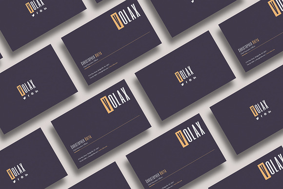 Minimalist Business Card Template in Business Card Templates - product preview 1