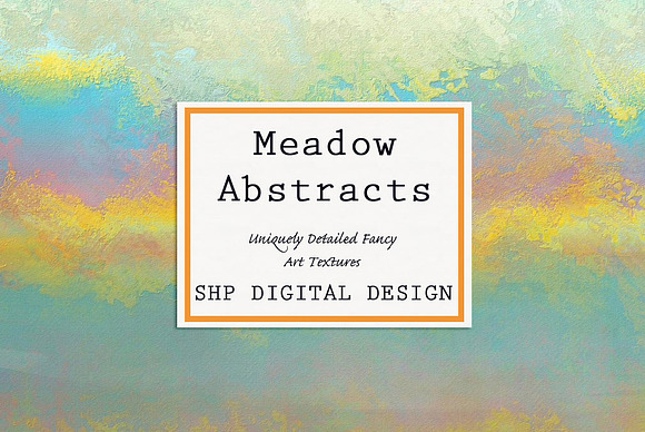 Meadow Abstract Painterly Textures in Textures - product preview 4