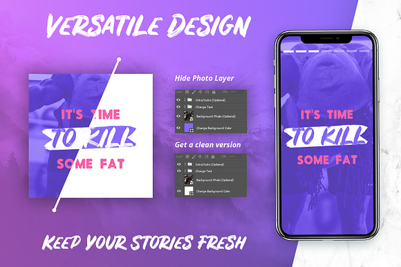 Modern Instagram Stories in Instagram Templates - product preview 2