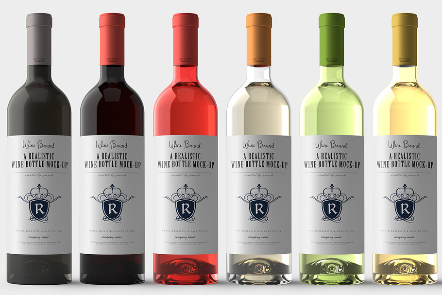 Wine Mockup Kit in Product Mockups - product preview 8