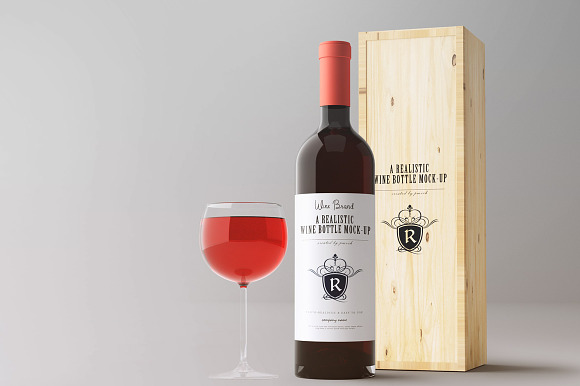 Wine Mockup Kit in Product Mockups - product preview 7