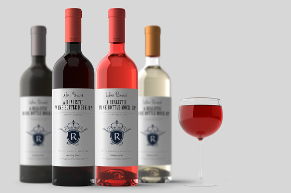 Wine Mockup Kit in Product Mockups - product preview 9