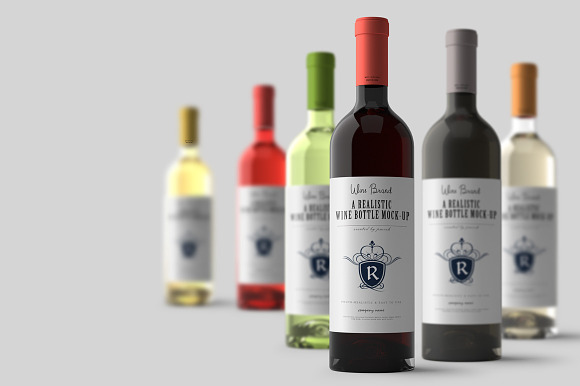 Wine Mockup Kit in Product Mockups - product preview 10