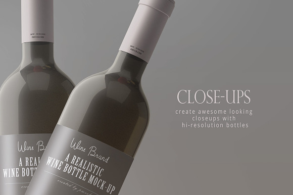 Wine Mockup Kit in Product Mockups - product preview 15