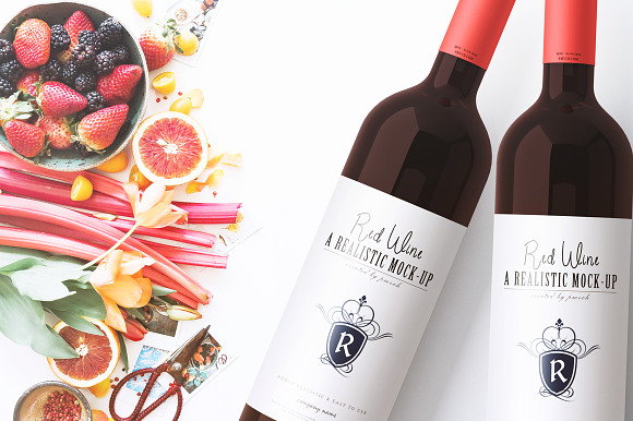 Wine Mockup Kit in Product Mockups - product preview 17