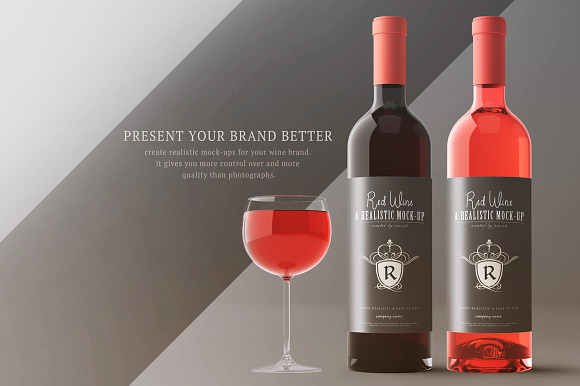 Wine Mockup Kit in Product Mockups - product preview 19