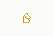 Horse head logo template