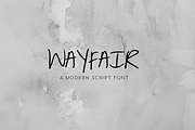 Wayfair - Modern Script Font - SALE