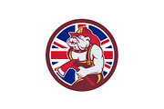 British Bulldog Fireman Union Jack F