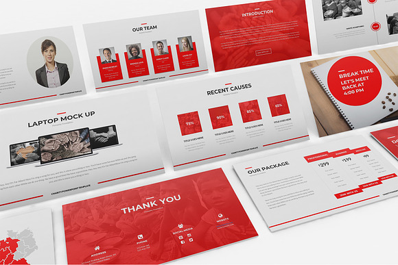 Charity Powerpoint Template in PowerPoint Templates - product preview 3
