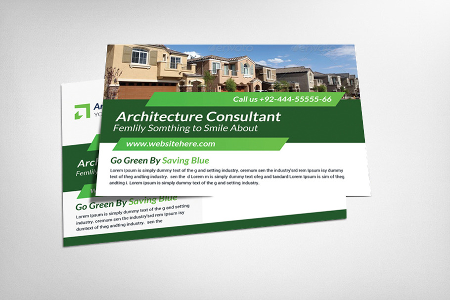 Architecture Consultant Postcard