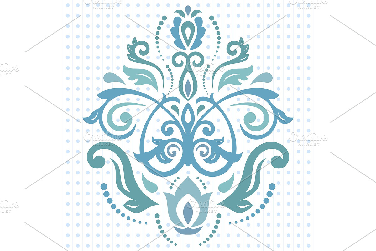 Elegant Vector Ornament in Classic Style in Illustrations - product preview 8