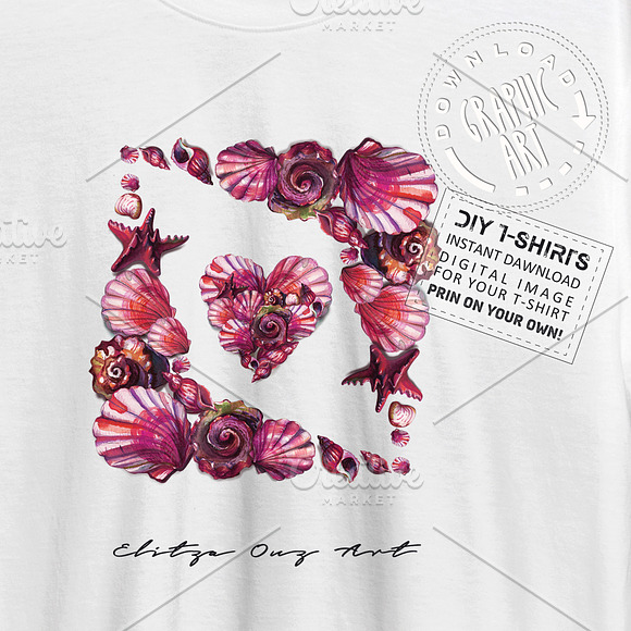 Ladies T-Shirts Design Digital Print in Graphics - product preview 2
