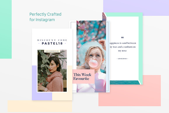 Instagram Stories Pack - Palette in Instagram Templates - product preview 1