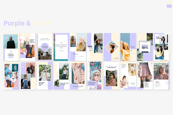 Instagram Stories Pack - Palette in Instagram Templates - product preview 7