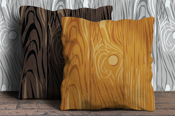 Wood patterns vector set in Textures - product preview 1