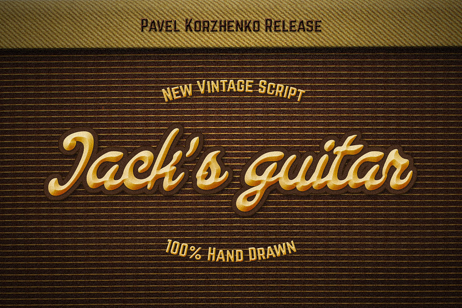 Jack's Guitar. Handwritten script. in Display Fonts - product preview 8