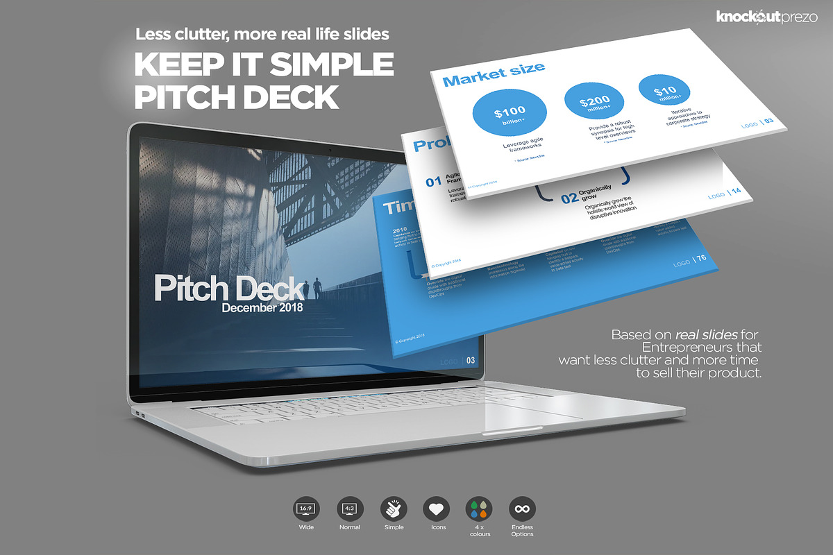 Keep It Simple - Pitch Deck in PowerPoint Templates - product preview 8