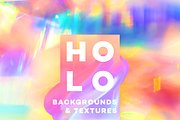 Holographic Backgrounds & Textures
