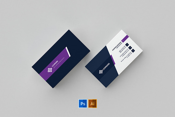 Business Card Template 24 in Business Card Templates - product preview 1