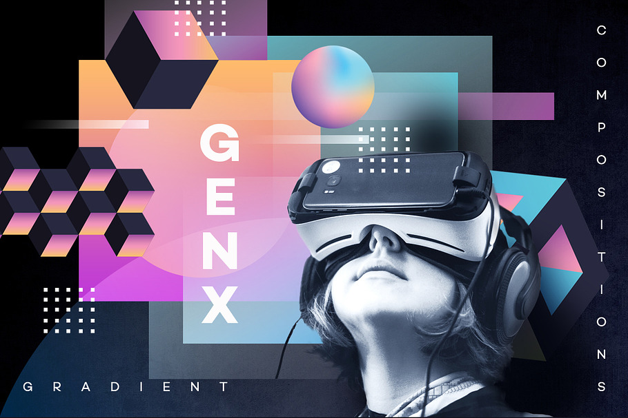 GENX- Gradient Compositions Toolkit in Textures - product preview 8