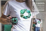 Ladies T-Shirts Design Digital Print