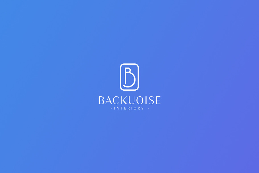 Backuoise - B Logomark