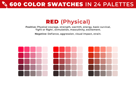 600 color swatches in 24 palettes in Photoshop Color Palettes - product preview 2