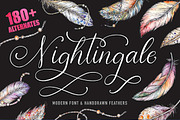 Nightingale script & bonus clip arts