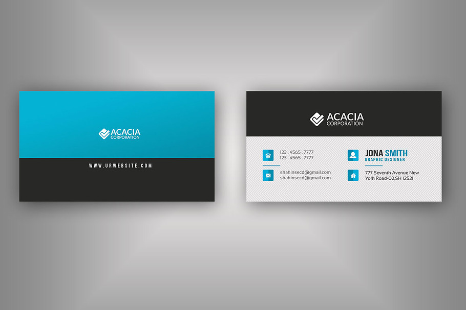 Ron Business Card in Business Card Templates - product preview 8