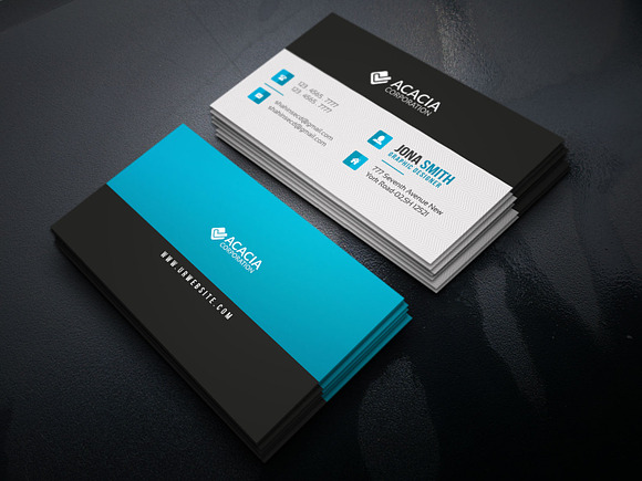 Ron Business Card in Business Card Templates - product preview 2