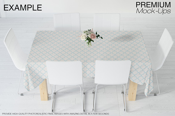 Tablecloth Mockup Set in Mockup Templates - product preview 9