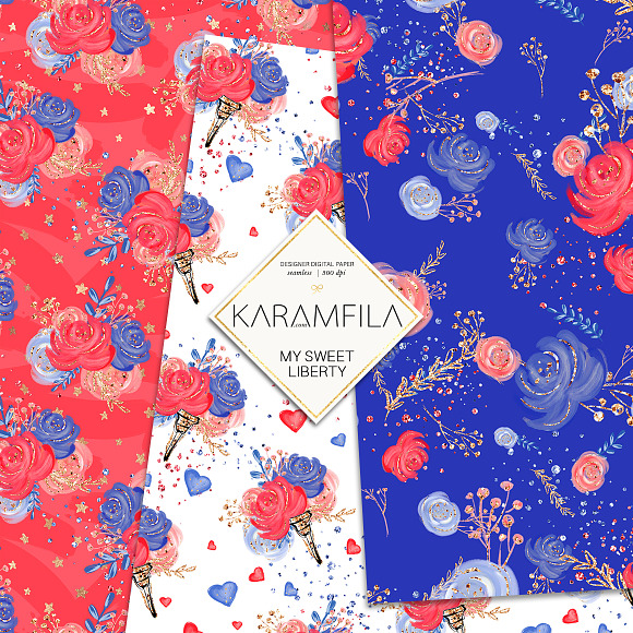 4th of July Patterns in Patterns - product preview 4
