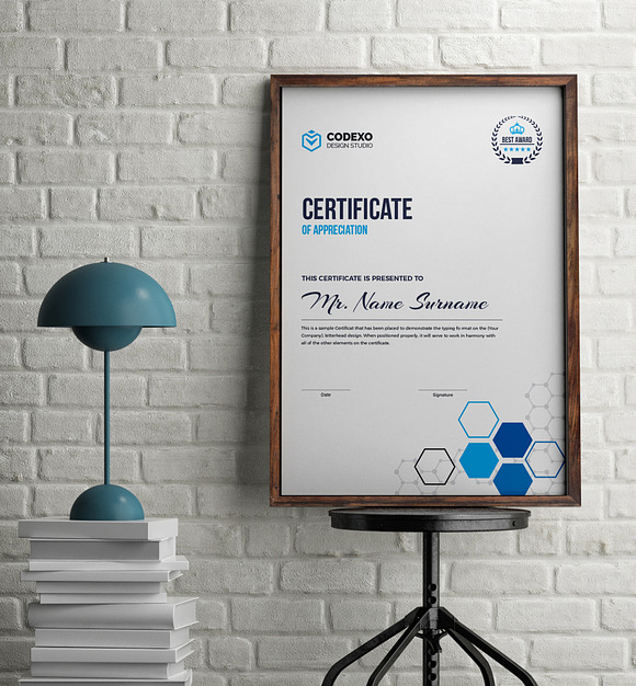 Certificate in Templates - product preview 2