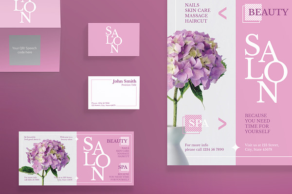 Print Pack | Beauty Salon Spa
