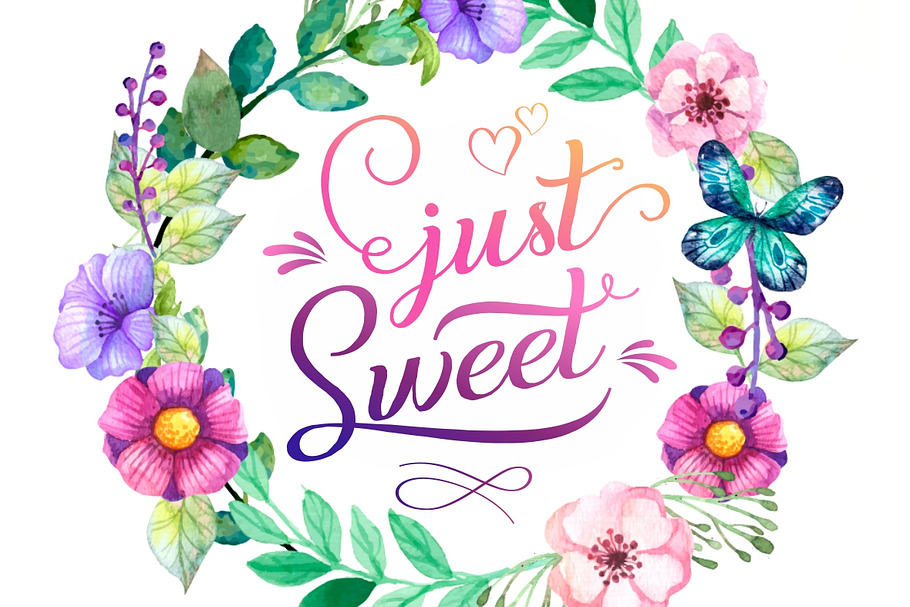 Just Sweet + Extras in Script Fonts - product preview 8