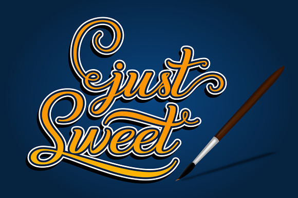 Just Sweet + Extras in Script Fonts - product preview 3
