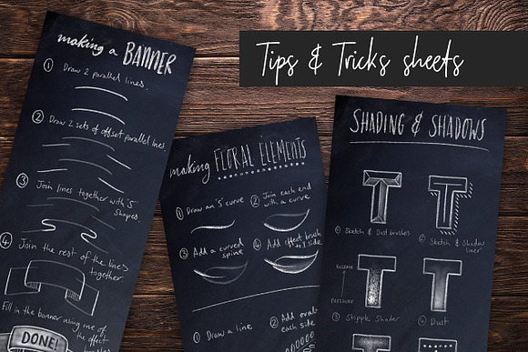 Chalk Dust - Photoshop Lettering Kit in Add-Ons - product preview 3