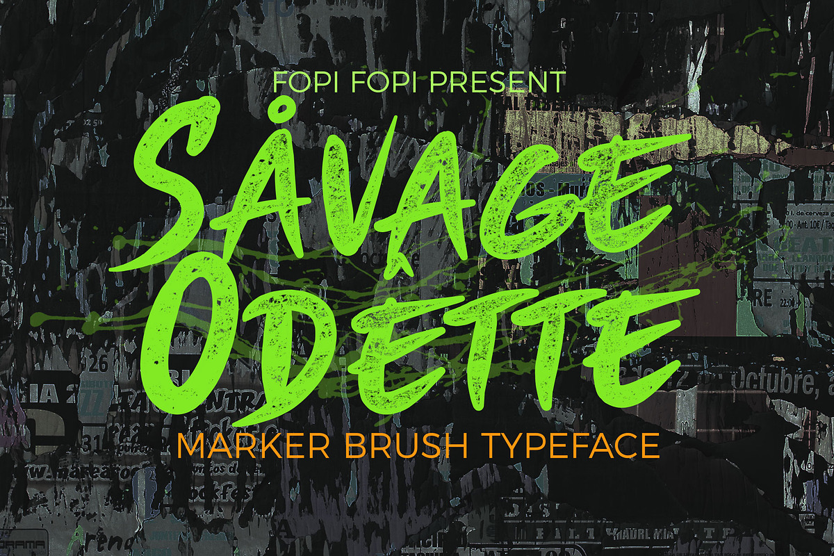 Savage Odette Typeface in Script Fonts - product preview 8